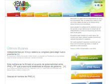 Tablet Screenshot of independientesporarroyo.com